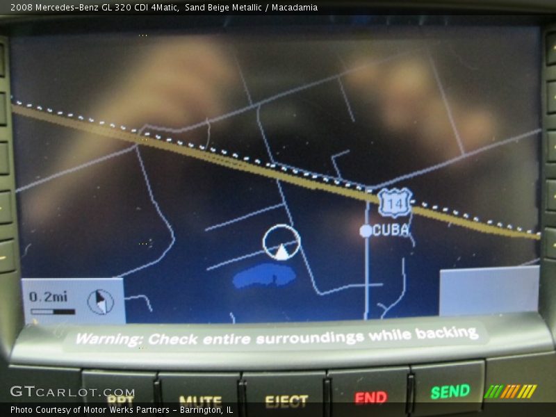 Sand Beige Metallic / Macadamia 2008 Mercedes-Benz GL 320 CDI 4Matic