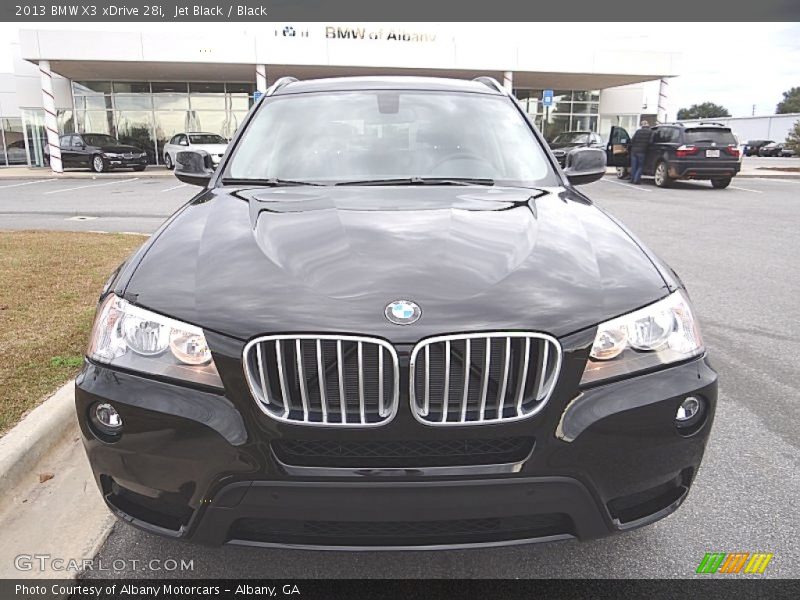 Jet Black / Black 2013 BMW X3 xDrive 28i
