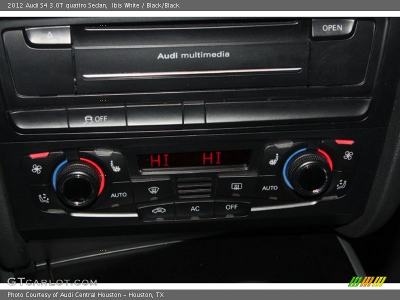 Ibis White / Black/Black 2012 Audi S4 3.0T quattro Sedan