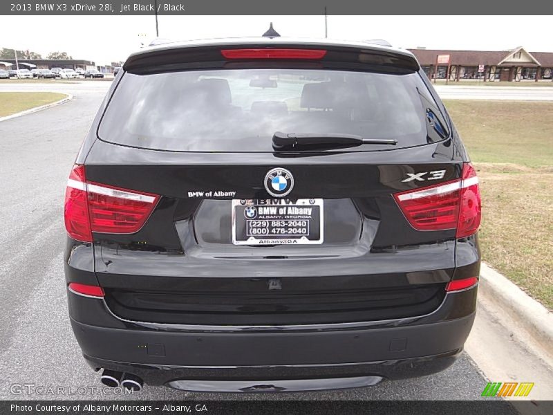 Jet Black / Black 2013 BMW X3 xDrive 28i