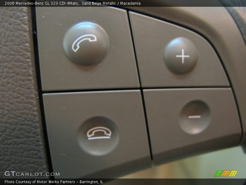 Sand Beige Metallic / Macadamia 2008 Mercedes-Benz GL 320 CDI 4Matic