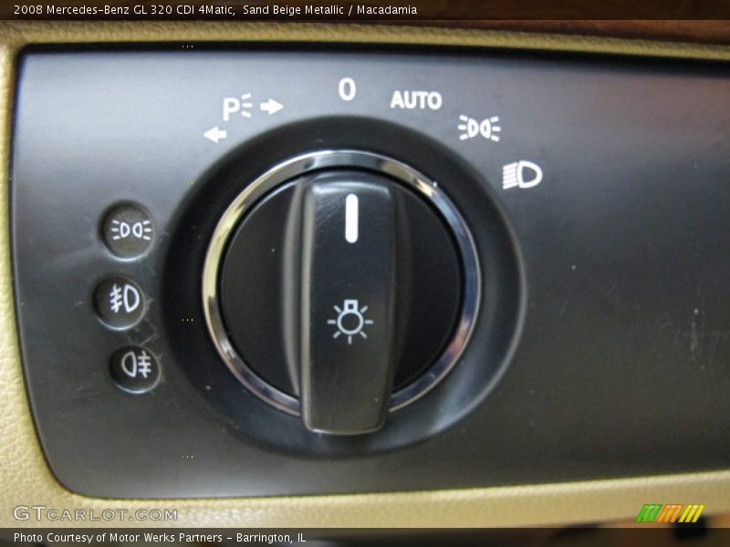 Sand Beige Metallic / Macadamia 2008 Mercedes-Benz GL 320 CDI 4Matic