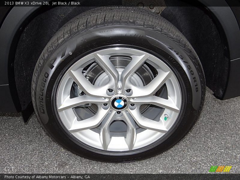 Jet Black / Black 2013 BMW X3 xDrive 28i