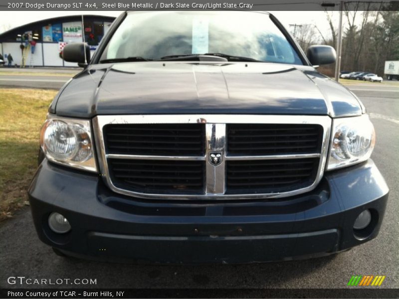 Steel Blue Metallic / Dark Slate Gray/Light Slate Gray 2007 Dodge Durango SLT 4x4