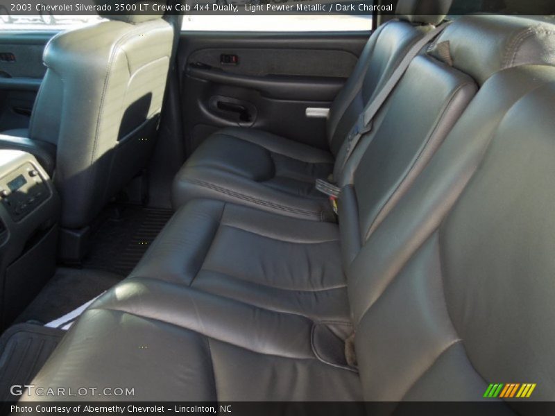 Light Pewter Metallic / Dark Charcoal 2003 Chevrolet Silverado 3500 LT Crew Cab 4x4 Dually