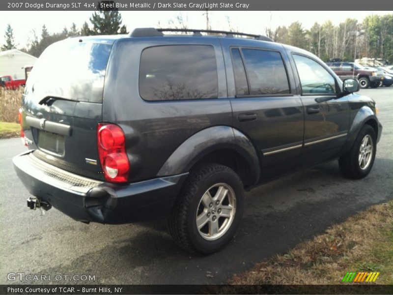 Steel Blue Metallic / Dark Slate Gray/Light Slate Gray 2007 Dodge Durango SLT 4x4