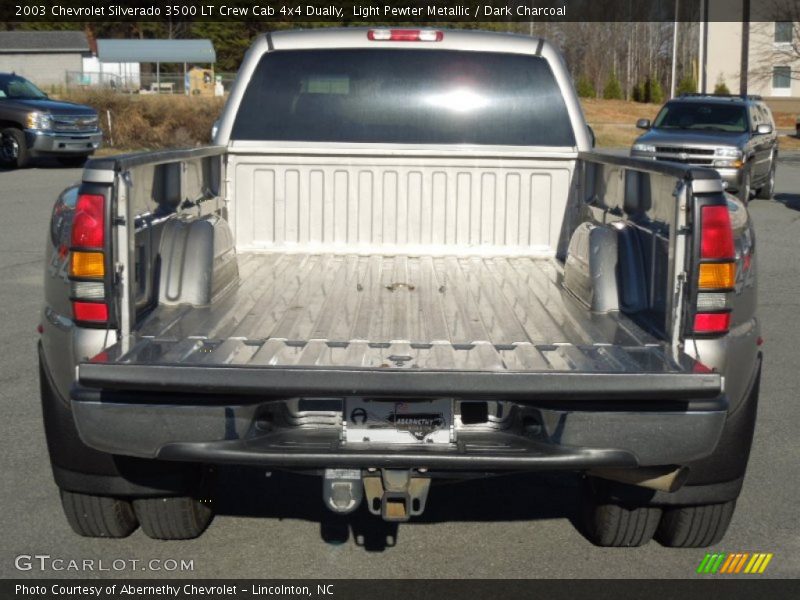 Light Pewter Metallic / Dark Charcoal 2003 Chevrolet Silverado 3500 LT Crew Cab 4x4 Dually