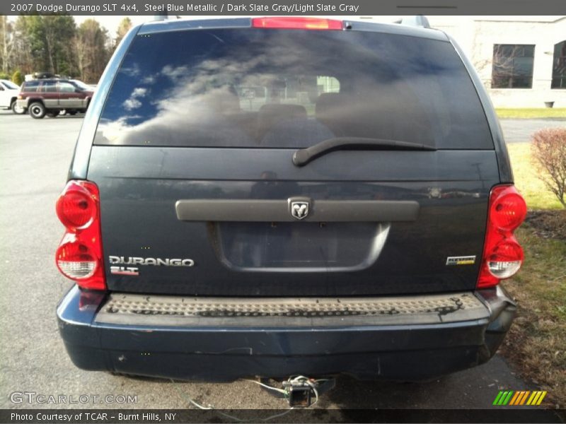 Steel Blue Metallic / Dark Slate Gray/Light Slate Gray 2007 Dodge Durango SLT 4x4