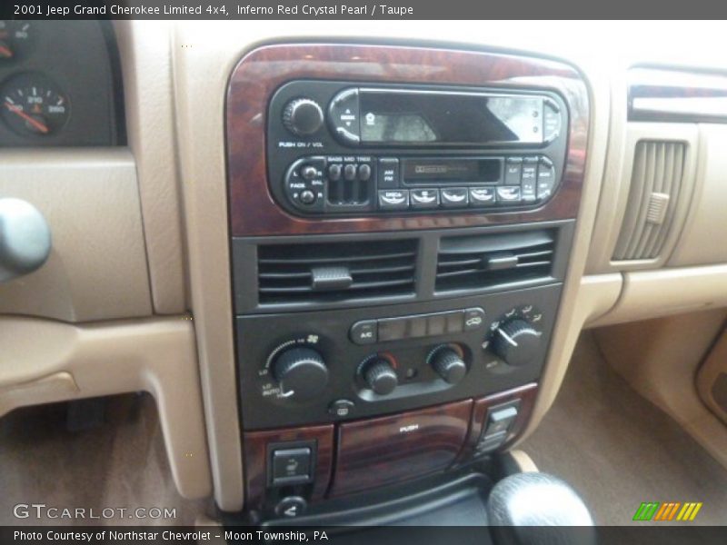 Inferno Red Crystal Pearl / Taupe 2001 Jeep Grand Cherokee Limited 4x4