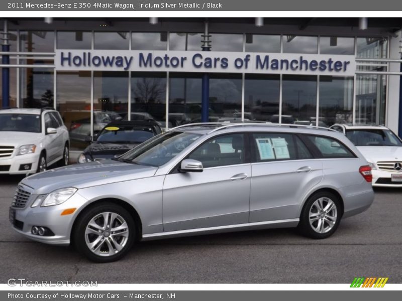 Iridium Silver Metallic / Black 2011 Mercedes-Benz E 350 4Matic Wagon