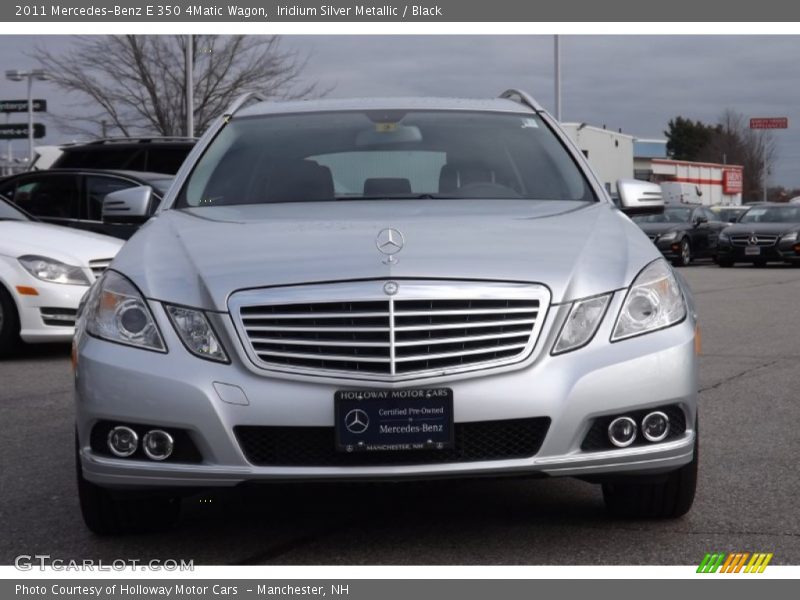 Iridium Silver Metallic / Black 2011 Mercedes-Benz E 350 4Matic Wagon
