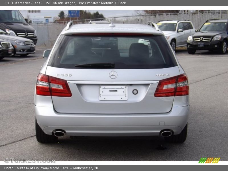 Iridium Silver Metallic / Black 2011 Mercedes-Benz E 350 4Matic Wagon