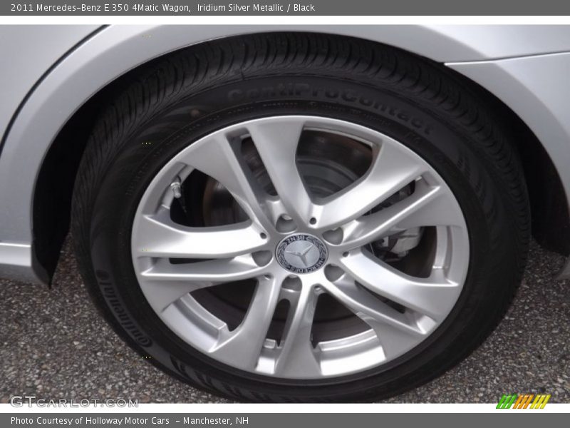 Iridium Silver Metallic / Black 2011 Mercedes-Benz E 350 4Matic Wagon