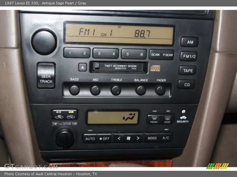 Antique Sage Pearl / Gray 1997 Lexus ES 300