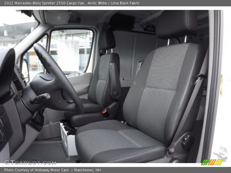 Arctic White / Lima Black Fabric 2012 Mercedes-Benz Sprinter 2500 Cargo Van