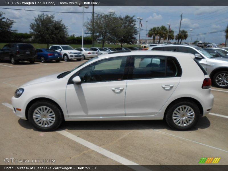 Candy White / Titan Black 2013 Volkswagen Golf 4 Door