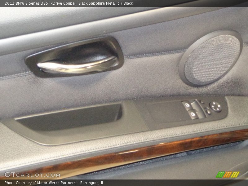 Black Sapphire Metallic / Black 2012 BMW 3 Series 335i xDrive Coupe