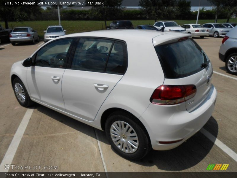 Candy White / Titan Black 2013 Volkswagen Golf 4 Door