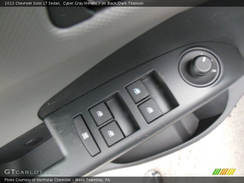 Cyber Gray Metallic / Jet Black/Dark Titanium 2013 Chevrolet Sonic LT Sedan