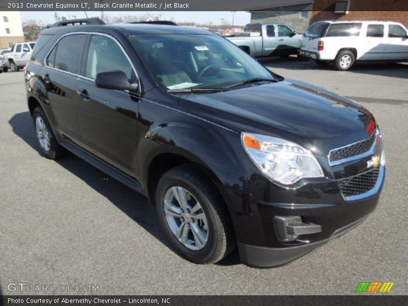 Black Granite Metallic / Jet Black 2013 Chevrolet Equinox LT