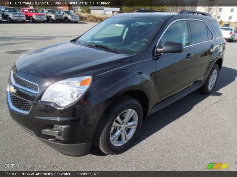 Black Granite Metallic / Jet Black 2013 Chevrolet Equinox LT