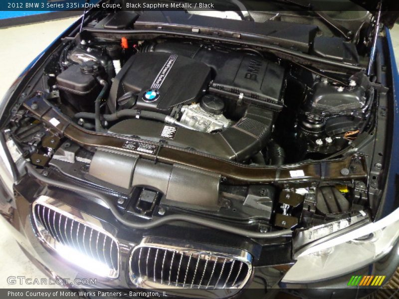  2012 3 Series 335i xDrive Coupe Engine - 3.0 Liter DI TwinPower Turbocharged DOHC 24-Valve VVT Inline 6 Cylinder