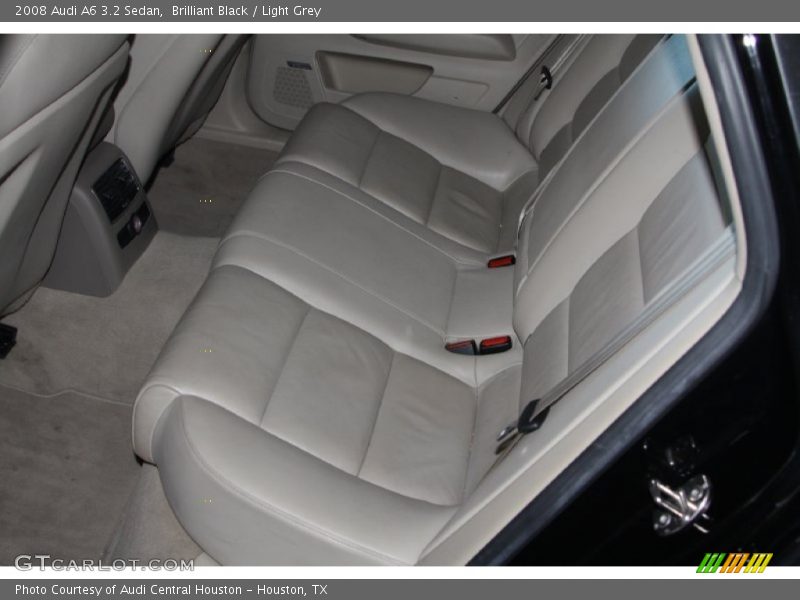Brilliant Black / Light Grey 2008 Audi A6 3.2 Sedan