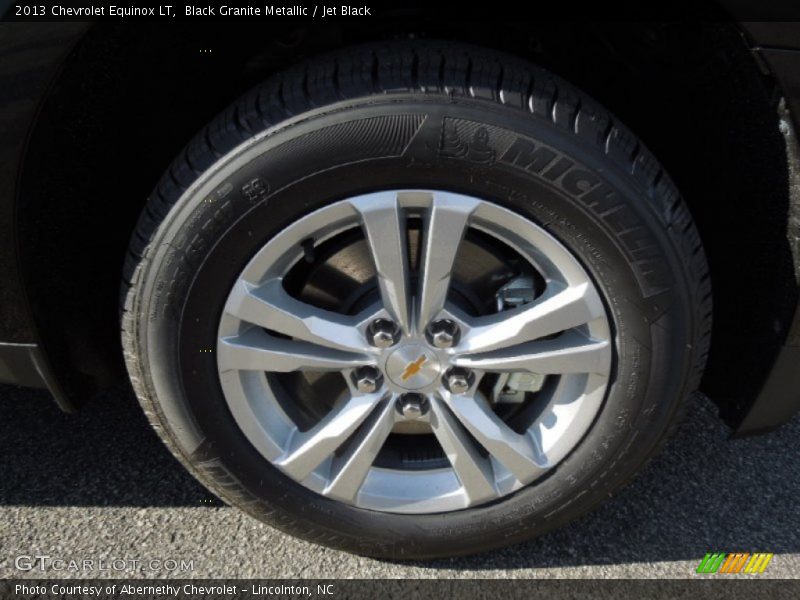 Black Granite Metallic / Jet Black 2013 Chevrolet Equinox LT