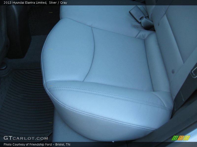 Silver / Gray 2013 Hyundai Elantra Limited