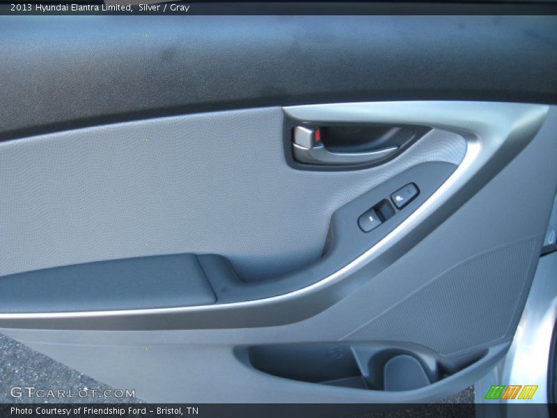 Silver / Gray 2013 Hyundai Elantra Limited