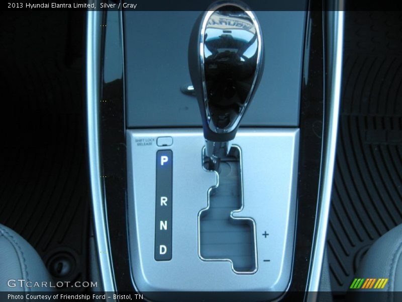 Silver / Gray 2013 Hyundai Elantra Limited