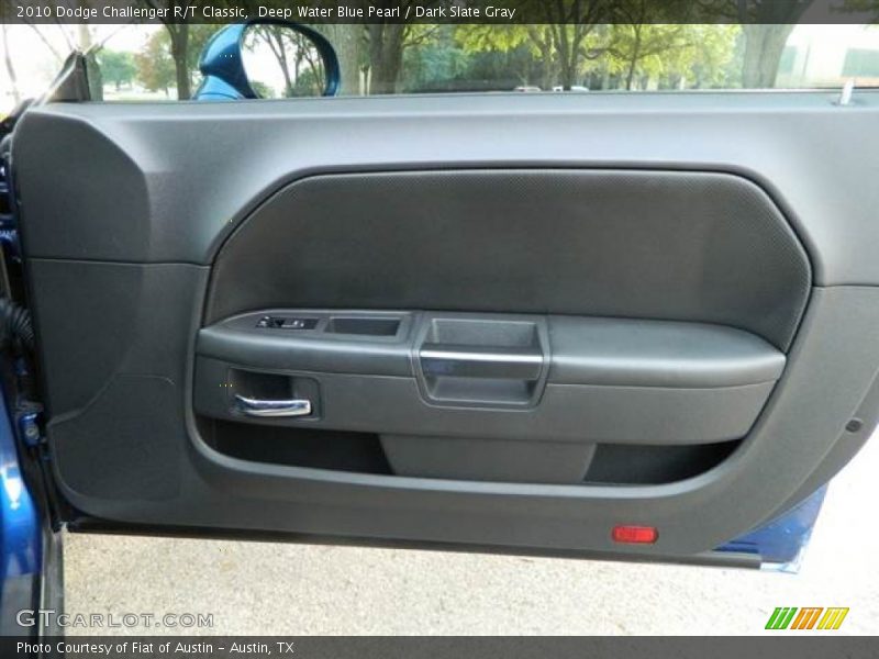 Deep Water Blue Pearl / Dark Slate Gray 2010 Dodge Challenger R/T Classic