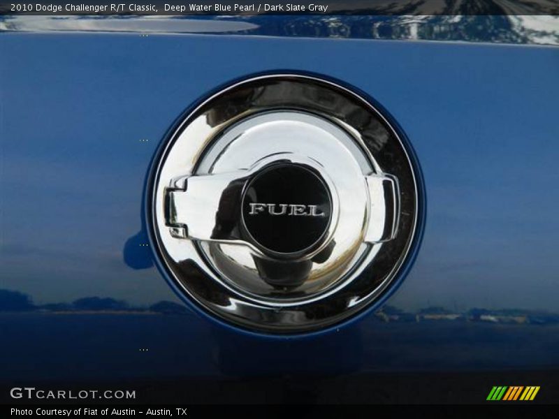 Deep Water Blue Pearl / Dark Slate Gray 2010 Dodge Challenger R/T Classic