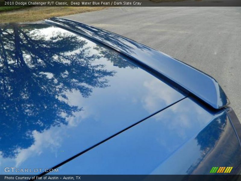 Deep Water Blue Pearl / Dark Slate Gray 2010 Dodge Challenger R/T Classic