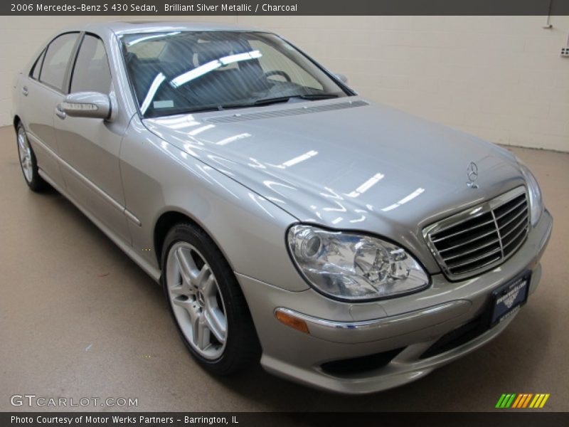 Brilliant Silver Metallic / Charcoal 2006 Mercedes-Benz S 430 Sedan