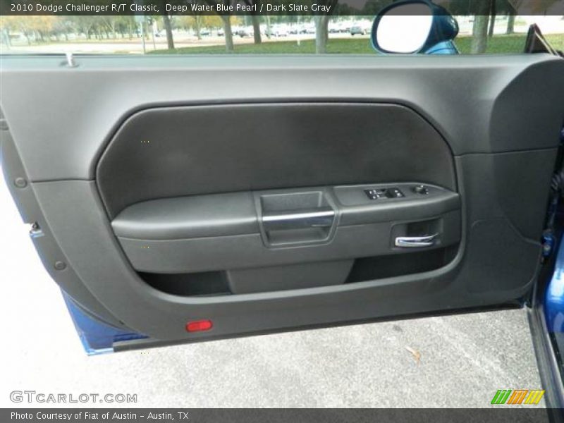 Deep Water Blue Pearl / Dark Slate Gray 2010 Dodge Challenger R/T Classic
