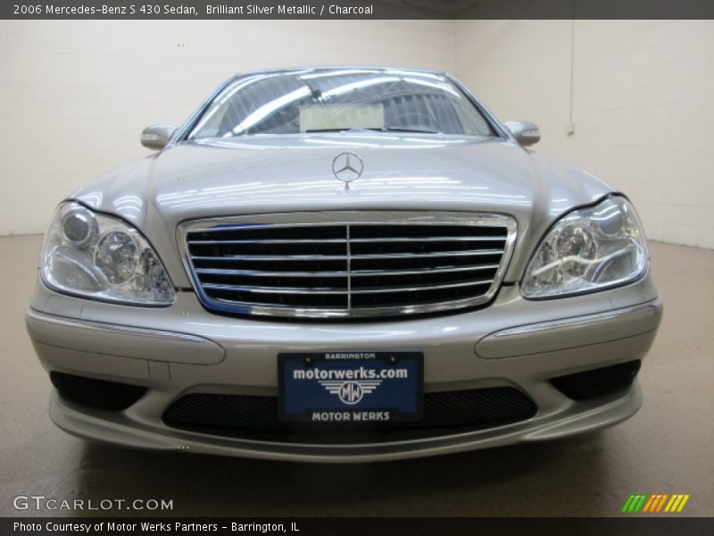Brilliant Silver Metallic / Charcoal 2006 Mercedes-Benz S 430 Sedan