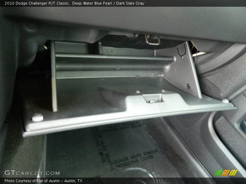 Deep Water Blue Pearl / Dark Slate Gray 2010 Dodge Challenger R/T Classic