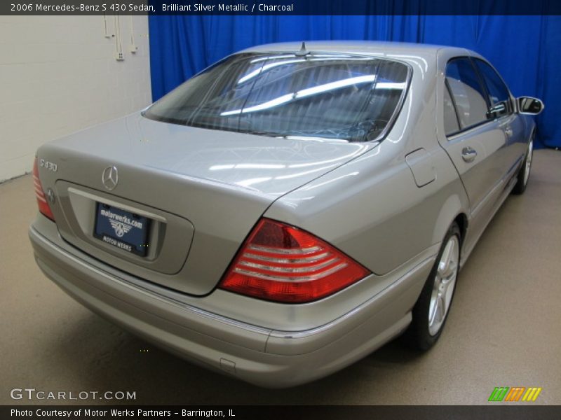 Brilliant Silver Metallic / Charcoal 2006 Mercedes-Benz S 430 Sedan