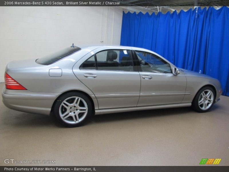 Brilliant Silver Metallic / Charcoal 2006 Mercedes-Benz S 430 Sedan