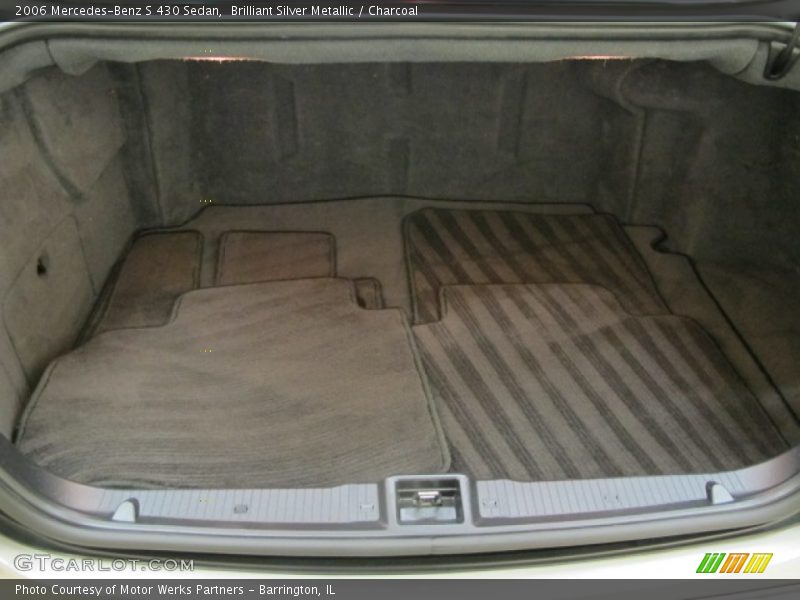 Brilliant Silver Metallic / Charcoal 2006 Mercedes-Benz S 430 Sedan
