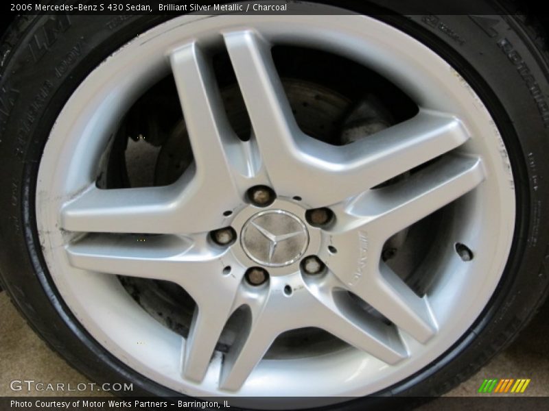 Brilliant Silver Metallic / Charcoal 2006 Mercedes-Benz S 430 Sedan