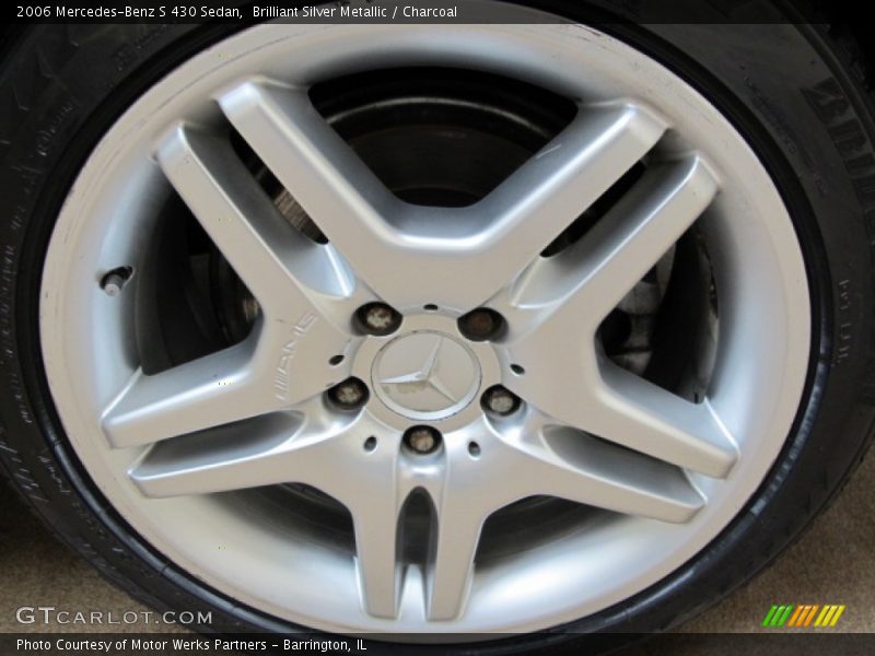 Brilliant Silver Metallic / Charcoal 2006 Mercedes-Benz S 430 Sedan