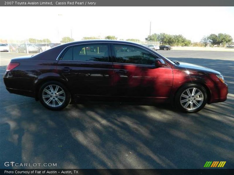 Cassis Red Pearl / Ivory 2007 Toyota Avalon Limited