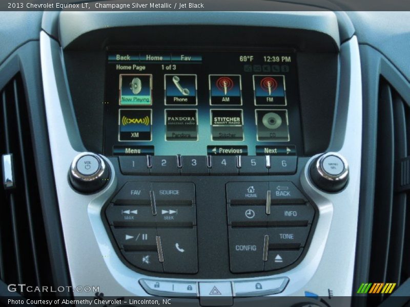 Champagne Silver Metallic / Jet Black 2013 Chevrolet Equinox LT