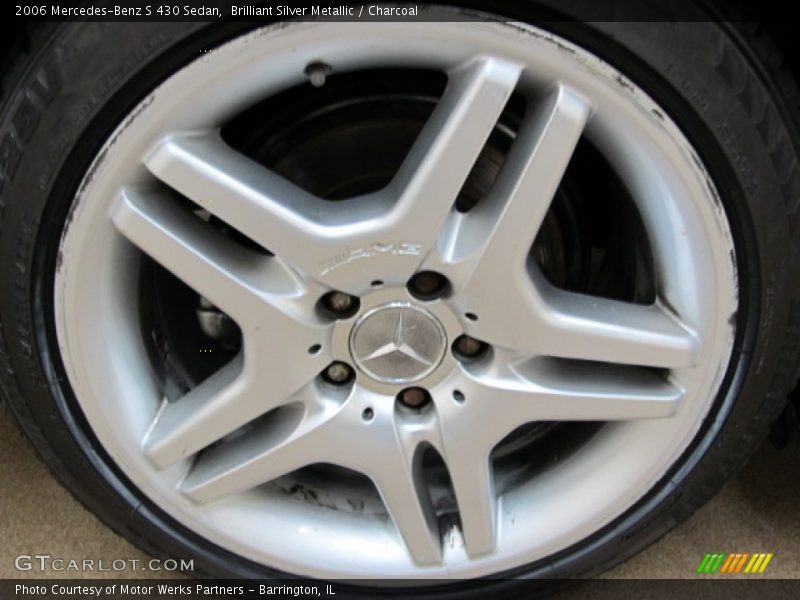 Brilliant Silver Metallic / Charcoal 2006 Mercedes-Benz S 430 Sedan
