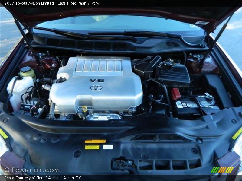 Cassis Red Pearl / Ivory 2007 Toyota Avalon Limited