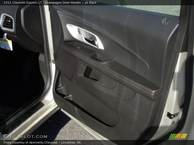 Champagne Silver Metallic / Jet Black 2013 Chevrolet Equinox LT