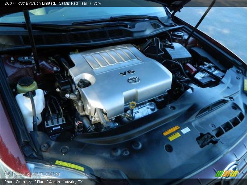 Cassis Red Pearl / Ivory 2007 Toyota Avalon Limited