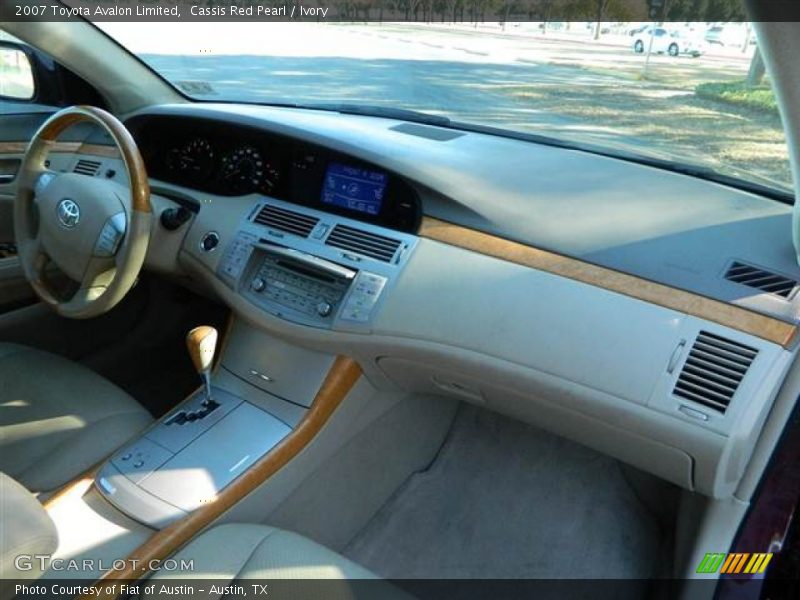 Cassis Red Pearl / Ivory 2007 Toyota Avalon Limited